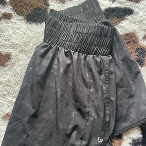 Black High-Waisted shorts